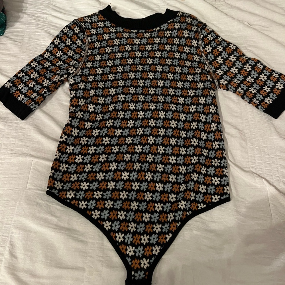 Free People knit bodysuit